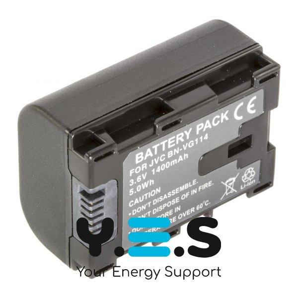 Батарея для фото-камер JVC BN-VG114U (MultiplePower) 1400 mAh HPW-11889