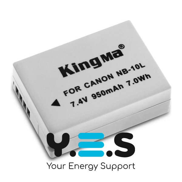 Батарея для фотоапарату Canon NB-10L (KingMa) 950 mAh HPW-14169