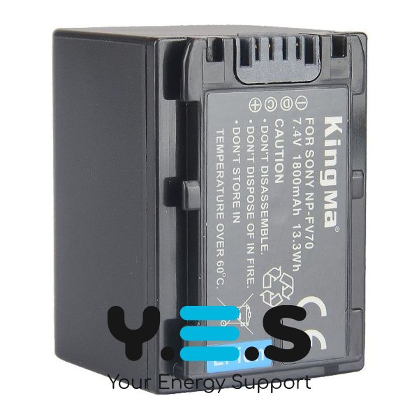 Батарея для фотоапарату Sony NP-FV70 (KingMa) 1800 mAh HPW-14173
