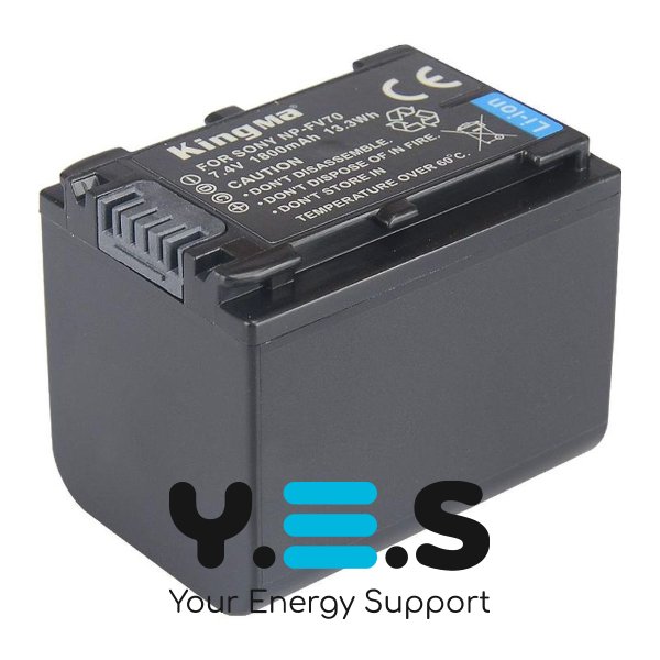 Батарея для фотоапарату Sony NP-FV70 (KingMa) 1800 mAh HPW-14173