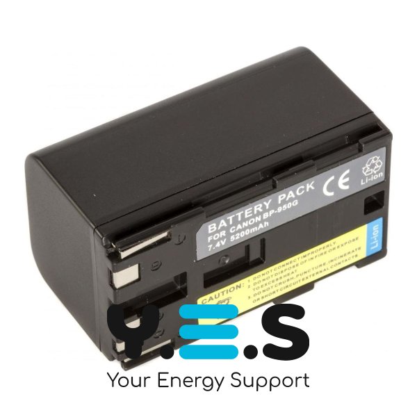 Батарея для фото-камер Canon BP-950G (MultiplePower) 5200 mAh HPW-10055