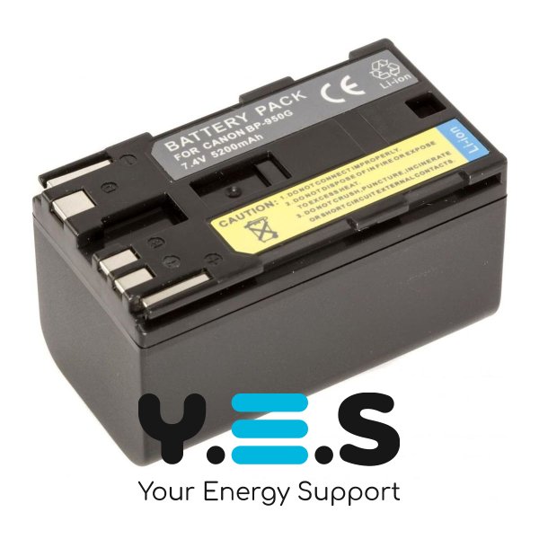 Батарея для фото-камер Canon BP-950G (MultiplePower) 5200 mAh HPW-10055