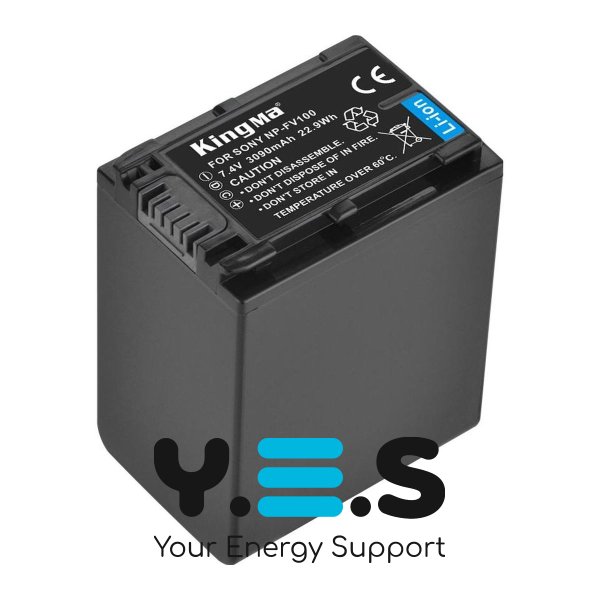 Батарея для фотоапарату Sony NP-FV100 (KingMa) 3090 mAh HPW-14172