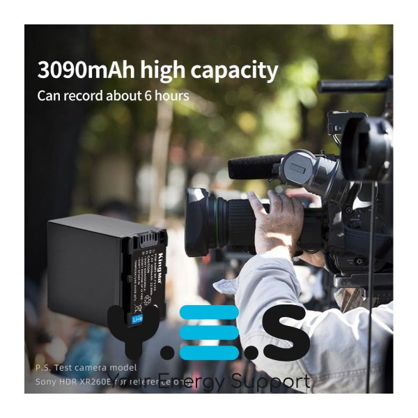 Батарея для фотоапарату Sony NP-FV100 (KingMa) 3090 mAh HPW-14172