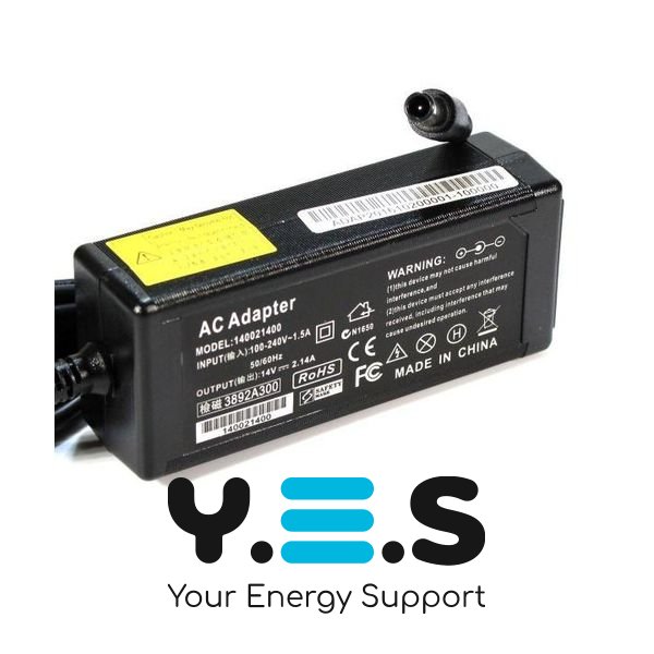 Зарядний для Samsung SyncMaster LED моніторів 14V 2.14A HPW-12449