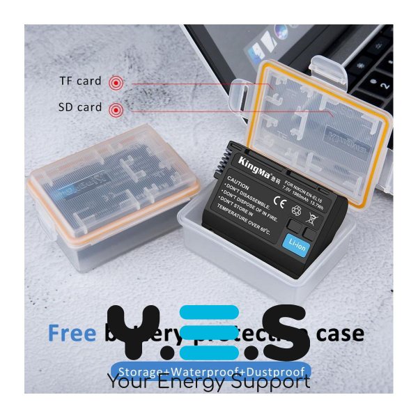 Батарея для фотоапарату Nikon EN-EL15 (KingMa) 1960 mAh HPW-14105