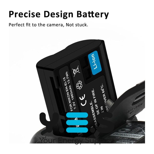 Батарея для фотоапарату Nikon EN-EL15 (KingMa) 1960 mAh HPW-14105