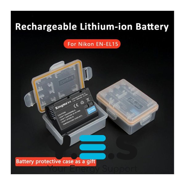 Батарея для фотоапарату Nikon EN-EL15 (KingMa) 1960 mAh HPW-14105