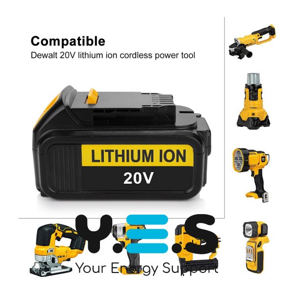 Акумулятор DCB200 20V 6.0 Ah до електроінструменту DeWALT HPW-15205