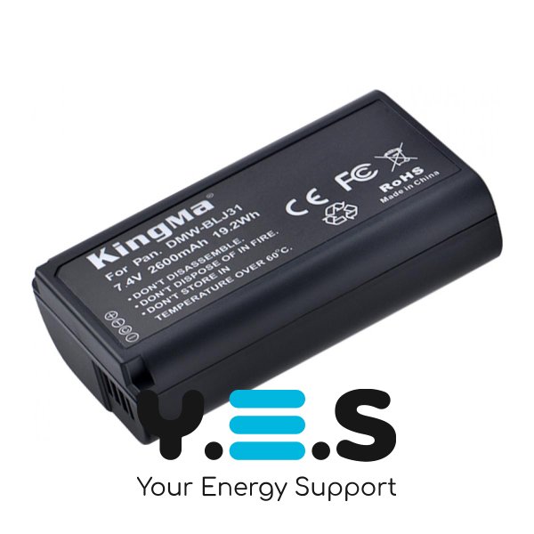 Батарея для фотоапарату Panasonic DMW-BLJ31 (KingMa) 2600 mAh HPW-14712