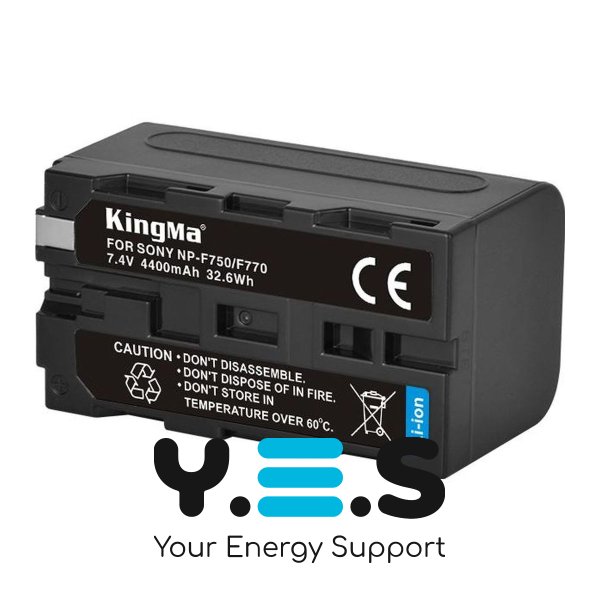 Батарея для фотоапарату Sony NP-F750 (KingMa) 4400 mAh HPW-14327