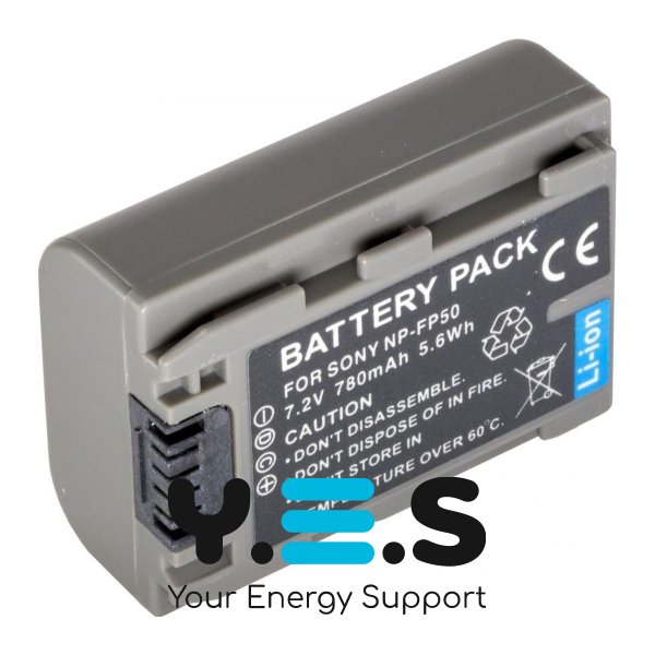Батарея для фото-камер Sony NP-FP50 (MultiplePower) 650 mAh HPW-10023