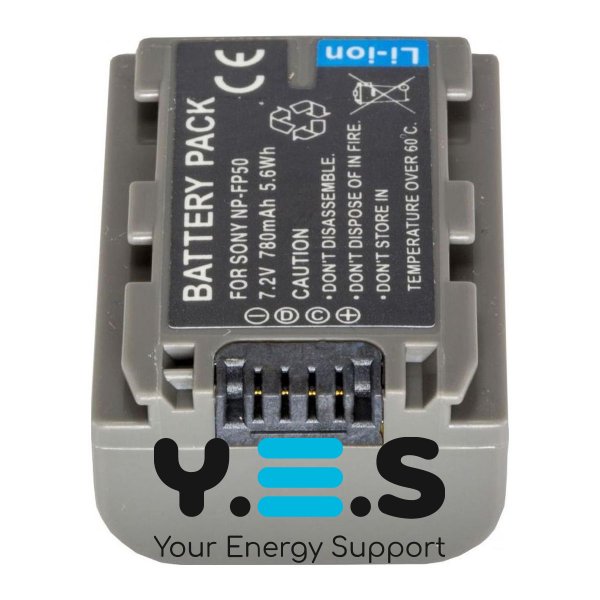 Батарея для фото-камер Sony NP-FP50 (MultiplePower) 650 mAh HPW-10023