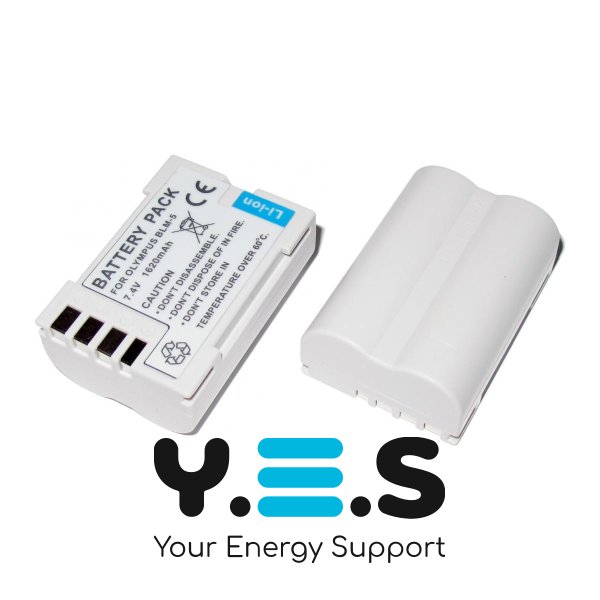 Батарея для фотоапарату Olympus BLM-5 (KingMa) 1620 mAh HPW-14450