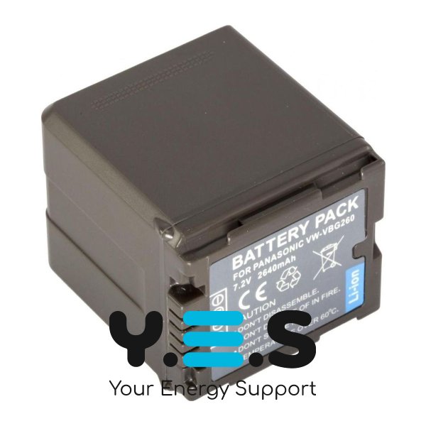 Батарея для фото-камер Panasonic VW-VBG260 (MultiplePower) 2100 mAh HPW-10101