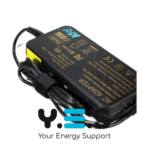 Зарядний пристрій для ноутбука IdeaPad-ThinkPad Y40/Y50 20V 6.75A (11.0*4.5 прямоугольный) HPW-12226