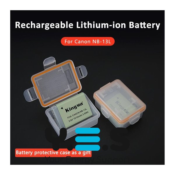 Батарея для фотоапарату Canon NB-13L (KingMa) 1010 mAh HPW-14170