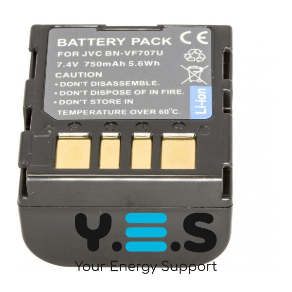 Батарея для фото-камер JVC BN-VF707U (MultiplePower) 750 mAh HPW-10035