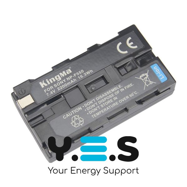 Батарея для фотоапарату Sony NP-F550 (KingMa) 2200 mAh HPW-14326