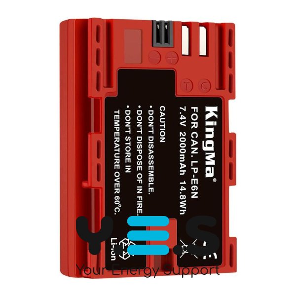Батарея для фотоапаратуCanon LP-E6NH (KingMa) 2000 mAh HPW-14106