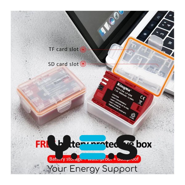 Батарея для фотоапаратуCanon LP-E6NH (KingMa) 2000 mAh HPW-14106