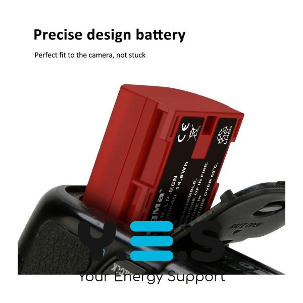 Батарея для фотоапаратуCanon LP-E6NH (KingMa) 2000 mAh HPW-14106