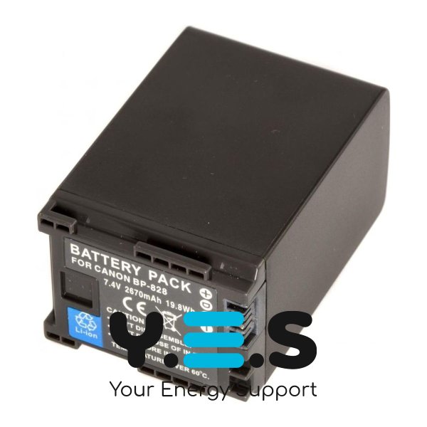 Батарея для фото-камер Canon BP-828 (MultiplePower) 2670 mAh HPW-11900