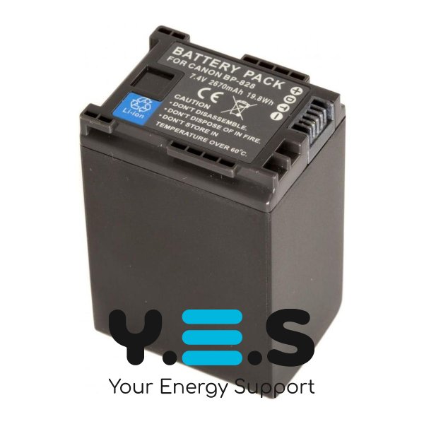 Батарея для фото-камер Canon BP-828 (MultiplePower) 2670 mAh HPW-11900