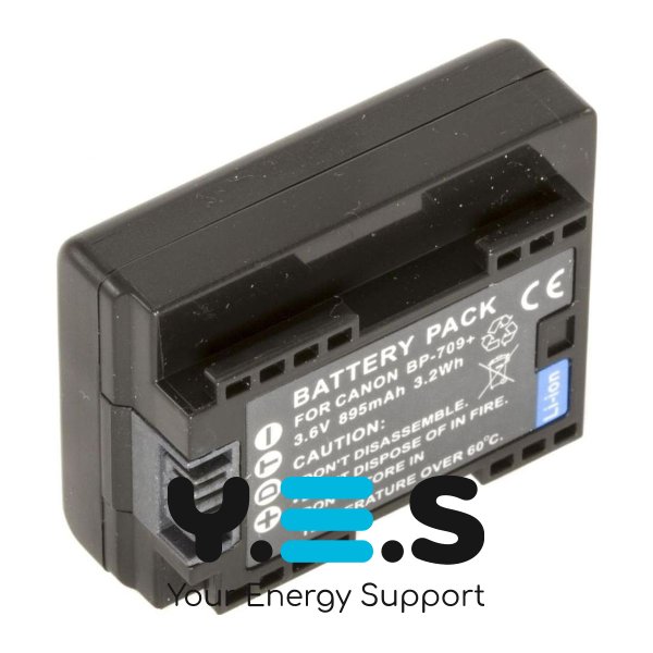Батарея для фото-камер Canon BP-709 (MultiplePower) 895 mAh HPW-11378
