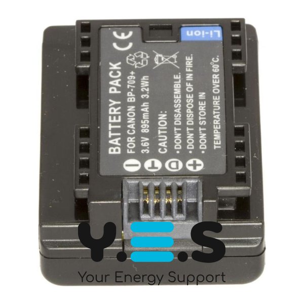 Батарея для фото-камер Canon BP-709 (MultiplePower) 895 mAh HPW-11378