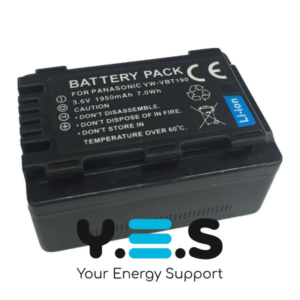 Батарея для фото-камер Panasonic VW-VBT190 (MultiplePower) 1950 mAh HPW-11931