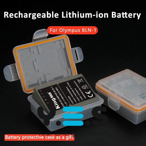 Батарея для фотоапарату  Olympus BLN-1 (KingMa) 1140 mAh HPW-11375