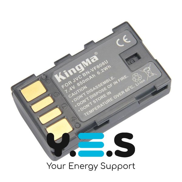 Батарея для фотоапарату JVC BN-VF808U (KingMa) 800 mAh HPW-14113