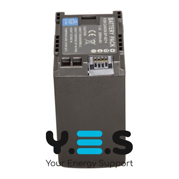 Батарея для фото-камер Canon BP-827 (MultiplePower) 2670 mAh HPW-10097