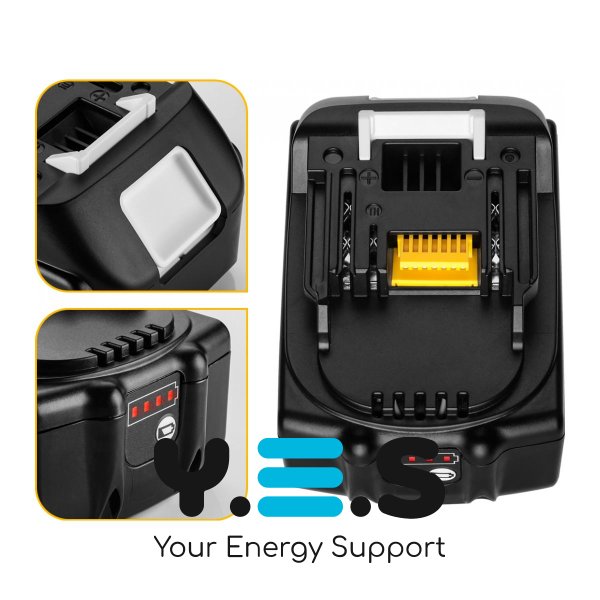 Акумулятор BL1850B 18V 5.0 Ah до електроінструменту Makita HPW-15201