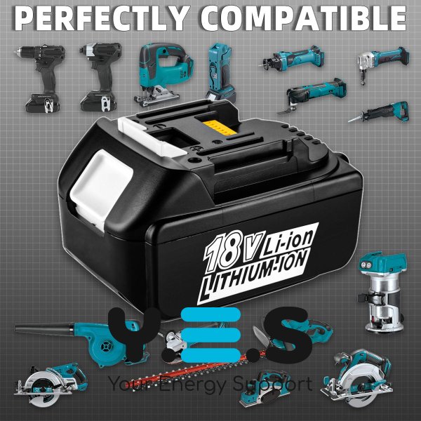 Акумулятор BL1850B 18V 5.0 Ah до електроінструменту Makita HPW-15201
