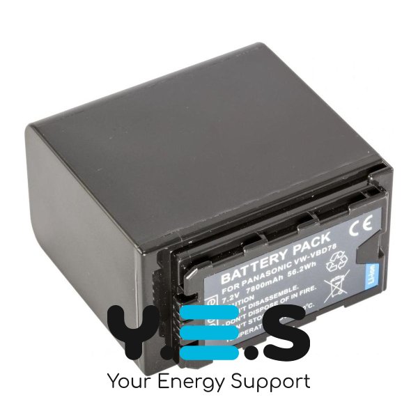 Батарея для фото-камер Panasonic VW-VBD78 (MultiplePower) 7800 mAh HPW-12029
