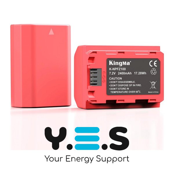 Батарея для фотоапарату Sony NP-FZ100 (KingMa) 2400 mAh HPW-14669