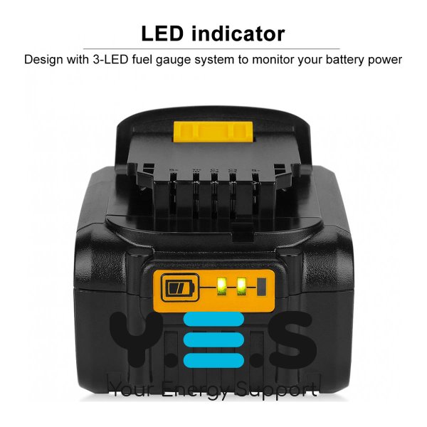 Акумулятор DCB200 20V 5.0 Ah до електроінструменту DeWALT HPW-15204