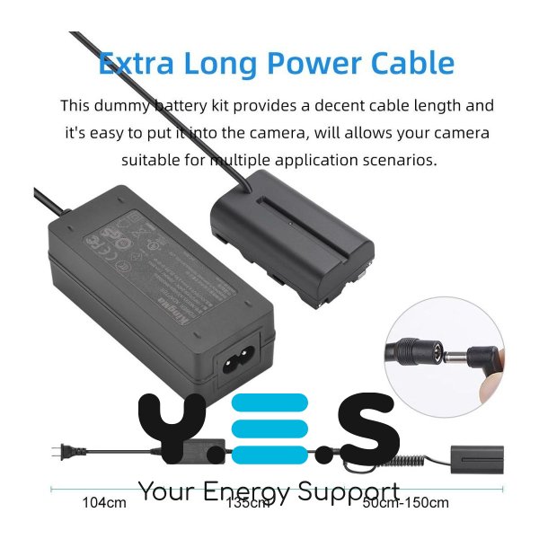 Мережевий адаптер Sony AC-F550 (KingMa) HPW-14176