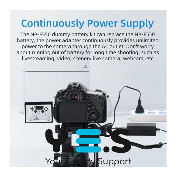 Мережевий адаптер Sony AC-F550 (KingMa) HPW-14176