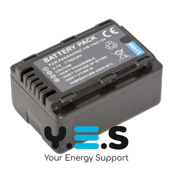 Батарея для фото-камер Panasonic VW-VBK180 (MultiplePower) 1790 mAh HPW-10107