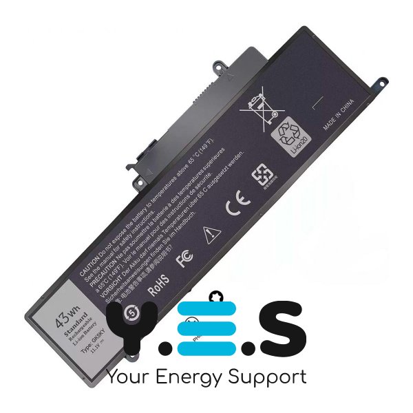 Батарея до ноутбуків DELL (GK5KY) Inspiron 11 3000 Inspiron 13 7000 Series (Replacement ) HPW-15165