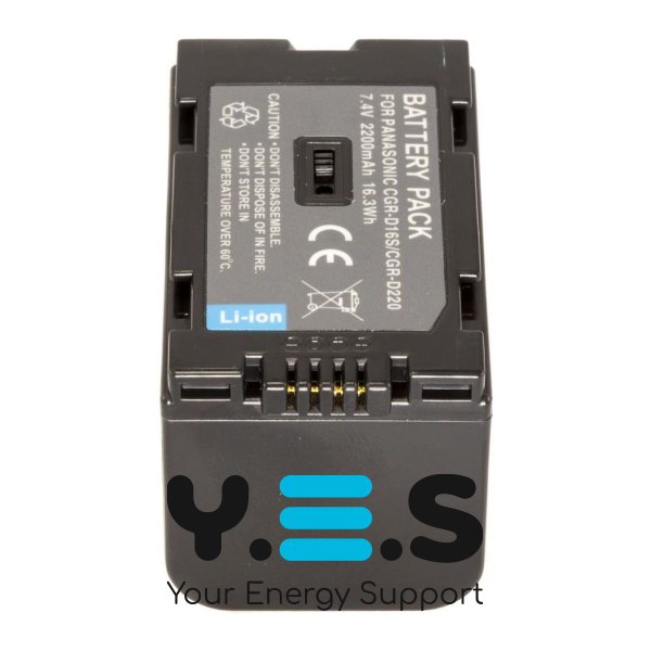 Батарея для фото-камер Panasonic CGR-D16A (MultiplePower) 2200 mAh HPW-10005