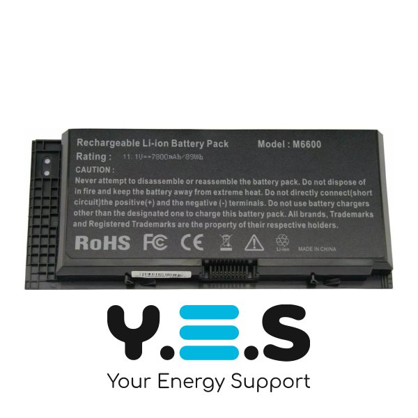 Батарея до ноутбуків DELL (312-1176) Precision M4600 M6700 (Replacement ) HPW-15187