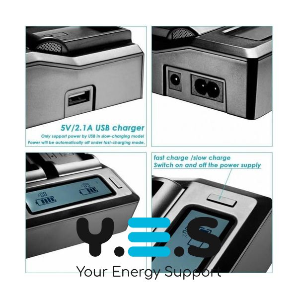 Зарядний на 2 батареї для Sony NP-FV30 NP-FV50 NP-FV70 NP-FV100 HPW-13363