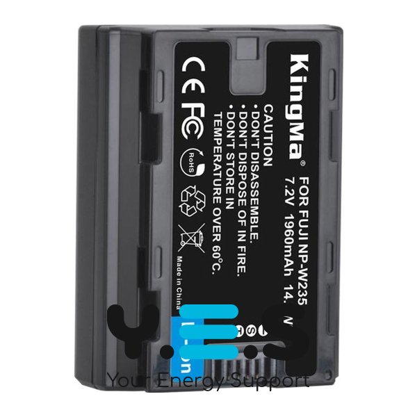 Батарея для фотоапарату Fujifilm NP-W235 (KingMa) 1960 mAh HPW-14119