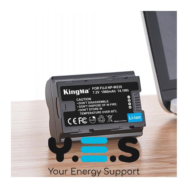 Батарея для фотоапарату Fujifilm NP-W235 (KingMa) 1960 mAh HPW-14119