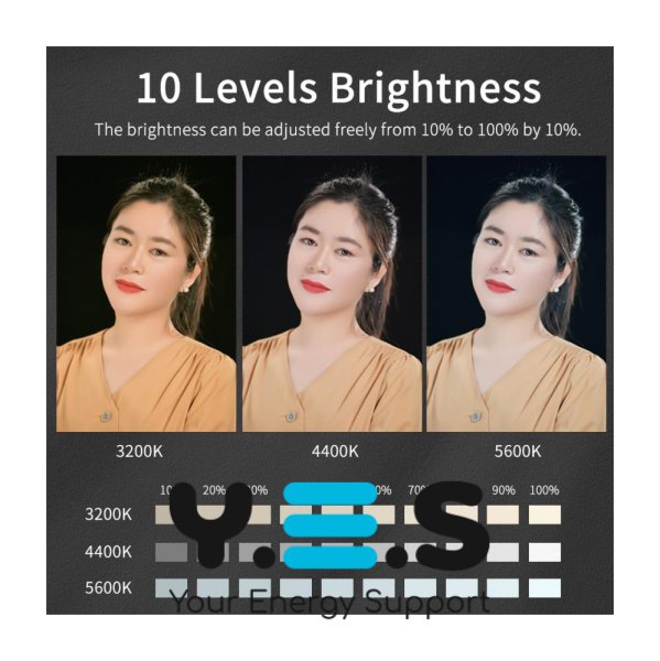 Комплект освітлення для відеоконференцій KingMa Vlog KM68SL-CP HPW-14487