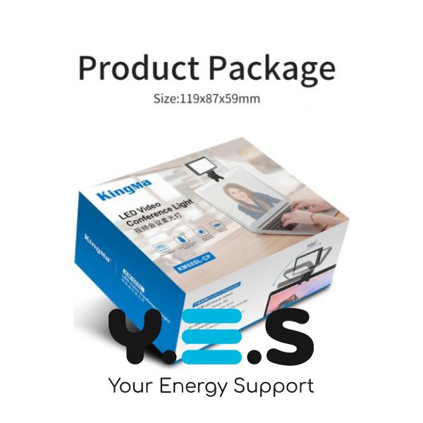 Комплект освітлення для відеоконференцій KingMa Vlog KM68SL-CP HPW-14487